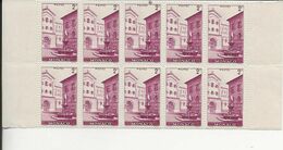 MONACO - N° 178 BLOC DE 10 NEUF SANS CHARNIERE -ANNEE 1939-41- - Unused Stamps