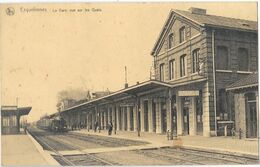 ERQUELINNES (Belgique) Intérieur De La Gare Train - Erquelinnes