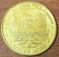 37 CHÂTEAU DE VILLANDRY MEDAILLE SOUVENIR MONNAIE DE PARIS 2010 JETON TOURISTIQUE MEDALS COINS TOKENS - 2010