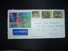 DEVANT Pour La FRANCE TP OISEAU ADZEBILL 40c + PIOPIO S 1.00 + STOUT-LEGGED VREN 40c OBL.MEC.9 OCT 1996 KERIXERN - Briefe U. Dokumente
