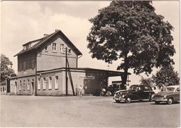 Wünsdorf Kr. Zossen - Bahnhof - & Railway Station, Old Cars - Zossen