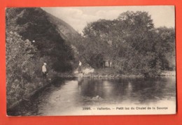 FPC-25  Vallorbe Petit Lac Du Chalet De La Source. ANIMe. Phototypie 3998 Cachet Ballaigues 1909 Pour La Baule. - Ballaigues