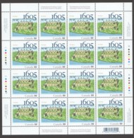 2005   Port Royal, Settlement In Acadia  Complete MNH Sheet Of 16 Sc 2115 ** - Fogli Completi