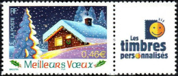 France Personnalisé N° 3533 A ** Meilleurs Voeux Pour 2003 - Logo Les Timbres Personnalisés - Unused Stamps