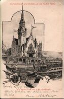 !  Exposition Universelle De Paris 1900, Weltausstellung, Pavillon De L Allemagne, Stempel Gd Hotel - Tentoonstellingen