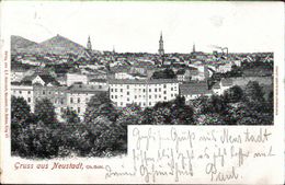 ! Alte Ansichtskarte Gruss Aus Neustadt In Oberschlesien, 1901 - Schlesien