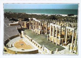 Lybie - Leptis Magna   Le Théatre   Années 1980s - Libia