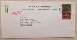 PORTUGAL Chevaux, Cheval, Hippisme, Equitation.  2 Valeurs Armoiries Sur Lettre LISBONE Pur  Montreuil Cachet 1967 - Chevaux