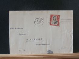 89/129   LETTER TO HOLLAND  1956 - Cartas & Documentos