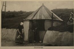 Zoutelande (Zld) Bij De   St. Willibrordusput 1936 - Zoutelande