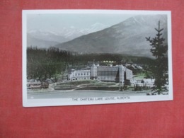 RPPC .Canada > Alberta > Lake Louise    The Chateau     Ref 4238 - Lac Louise