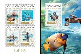 Salomon 2013, Fisher, Fish, Diving, 4val In BF +BF - Plongée