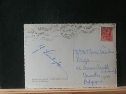 89/197  CP  ALGERIE   POUR LA BELG. 1950 - Lettres & Documents