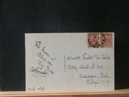 89/198  CP  ALGERIE   POUR LA BELG. 1928 - Cartas & Documentos