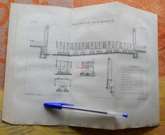 Plan Incliné Pour Bateaux  - 1885 - Travaux Publics