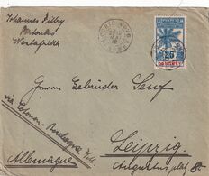 DAHOMEY 1912 LETTRE DE PORTO NOVO - Briefe U. Dokumente