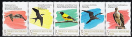 M ++ CARIBISCH NEDERLAND SABA 2020 VOGELS BIRDS OISEAUX  ++ MNH POSTFRIS - Curaçao, Antille Olandesi, Aruba