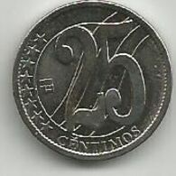 Venezuela 25 Centimos  2007.  High Grade - Venezuela