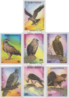 Kirgisistan 74B-80B (kompl.Ausg.) Ungezähnt Postfrisch 1995 Greifvögel - Kirghizistan