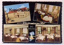 ÄLTERE POSTKARTE BAD WALDSEE HOTEL WÜRTTEMBERGER HOF ADAC CDH HOTEL INH. ADOLF BAYER Ansichtskarte Postcard Cpa AK - Bad Waldsee