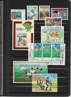 Thème Jeux Olympiques - Sports - Base-Ball - Ensemble De Timbres - Baseball