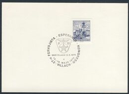 Austria Österreich 1975 Karte Card Carte - 27a Fervojista Esperanto Kongreso - IFEF - 10-16 Majo 1975, Villach - Esperanto