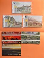 Suisse Switzerland - Petit Lot De 6 Cartes Neuves ( MINT ) Valeur 80 CHF -  3 Sous Blister - Switzerland