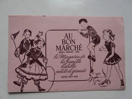 VIEUX PAPIERS - BUVARD : AU BON MARCHE - Bambini