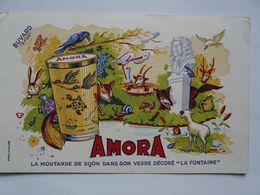 VIEUX PAPIERS - BUVARD : AMORA - Mostaza