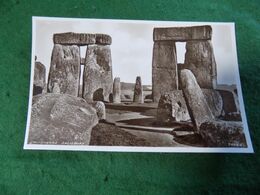 VINTAGE UK ENGLAND WILTSHIRE: STONEHENGE Sepia - Stonehenge