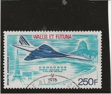 WALLIS ET FUTUNA - CONCORDE -PA N° 71  OBLITERE -ANNEE 1976 - COTE : 20,75 € - Used Stamps