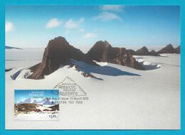 AAT 2013  Mi.Nr. 211 , Mountains - Maximum Card - First Day Of Issue 12. March 2013 - Cartoline Maximum
