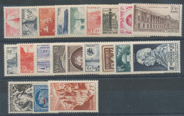 1947 Année Complète 21 Timbres Neufs Luxe ** 1947 - 1940-1949