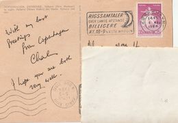 Sur CPSM Yv.382 Ou Mi 374 Ballet La Sylphide Et Belle Flamme RIGSSAMTALER - Maschinenstempel (EMA)