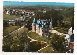 CPSM - NANCAY - VUE AERIENNE - LE CHATEAU - LE VILLAGE - Coul - Ann 60 - - Nançay