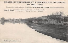 Dax        40            Etablissement Thermal Des Baignots . Grand Hôtel      (voir Scan) - Dax