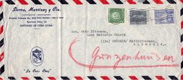 CUBA - AIRMAIL 1954 - OSTHEIM/ALLEMANIA  /ak850 - Poste Aérienne