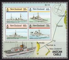 New Zealand Nouvelle-Zelande 1985 Yvertn° Bloc 53 *** MNH Cote 9 € Bateaux Boten Ships - Hojas Bloque