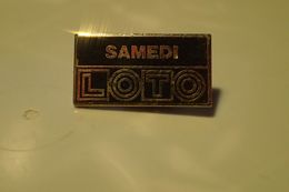 Pin's Loto Samedi Française Des Jeux - Jeux