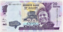 Malawi - 20 Kwacha - 2016 - Unc. - Pick 63.c - Serie BE - Malawi