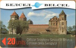 Belarus - GPT, 34NA, Mirsky Castle (Second Issue), Palaces, 20U, 4/98, Used - Belarus