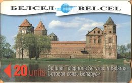 Belarus - GPT, 238BCUA, Mirsky Castle, Palaces, 20U, 4/98, Used - Belarus