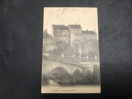 PESMES Le Chateau Et Le Pont - 1904 Timbrée - Pesmes