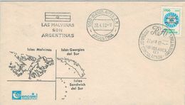 Argentinien Buenos Aires 1982 - Islas Malvinas - Georgias Del Sur - Sandwich - Falkland-Inseln Sind Argentinisch! - Cartas & Documentos