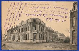 TRES RARE CPA 59 LOMME - Rue De La Miterie  - Estaminet De La Fraternité - Lomme