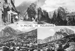 SAINT-MICHEL-de-MAURIENNE - Vues Multiples - Photos Jansol - Tirage D'éditeur N&B Non Dentelé - Saint Michel De Maurienne