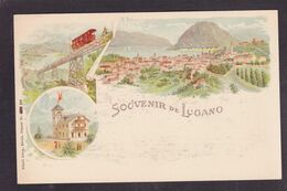 CPA Suisse Helvétia Schweiz Svizzera Non Circulé Litho Gruss Tessin Lugano - Lugano