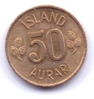 ICELAND 1970: 50 Aurar, KM 17 - Islande