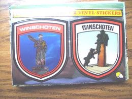 Nederland Holland Pays Bas Winschoten Met 2 Stickers ( GR ) - Winschoten