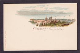 CPA Suisse Helvétia Schweiz Svizzera Non Circulé Litho Gruss Canton De Vaud Lausanne - Lausanne